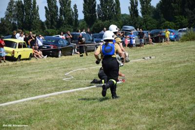 Gminne zawody sportowo-pożarnicze w Żukowie