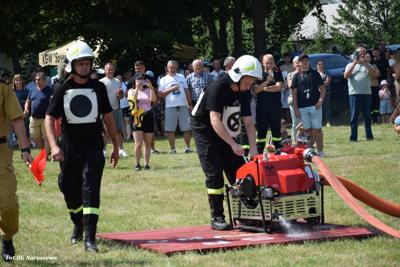 Gminne zawody sportowo-pożarnicze w Żukowie