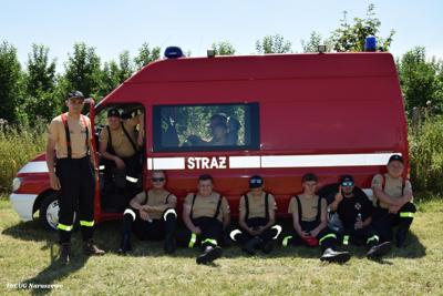 Gminne zawody sportowo-pożarnicze w Żukowie