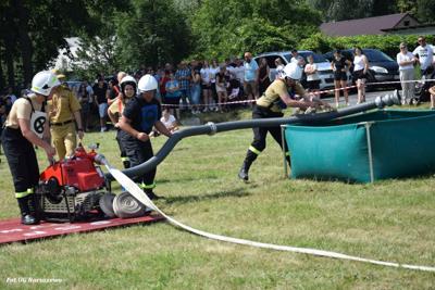 Gminne zawody sportowo-pożarnicze w Żukowie