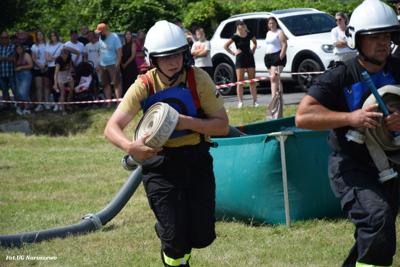 Gminne zawody sportowo-pożarnicze w Żukowie