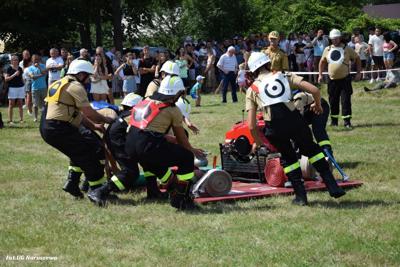 Gminne zawody sportowo-pożarnicze w Żukowie