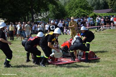Gminne zawody sportowo-pożarnicze w Żukowie
