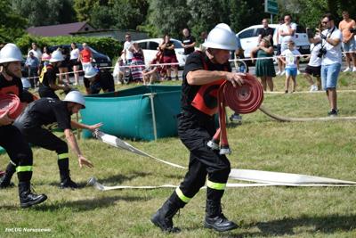 Gminne zawody sportowo-pożarnicze w Żukowie