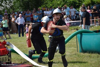 Gminne zawody sportowo-pożarnicze w Żukowie