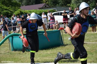 Gminne zawody sportowo-pożarnicze w Żukowie