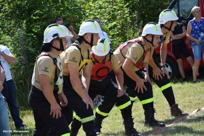 Gminne zawody sportowo-pożarnicze w Żukowie