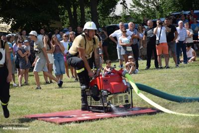 Gminne zawody sportowo-pożarnicze w Żukowie