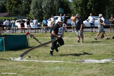 Gminne zawody sportowo-pożarnicze w Żukowie