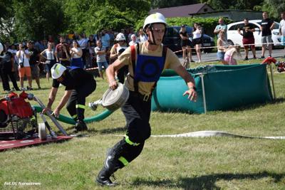 Gminne zawody sportowo-pożarnicze w Żukowie