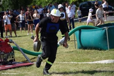 Gminne zawody sportowo-pożarnicze w Żukowie