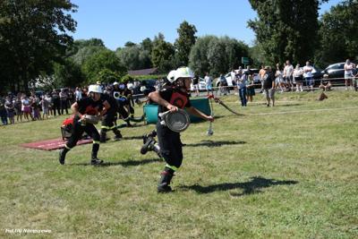 Gminne zawody sportowo-pożarnicze w Żukowie