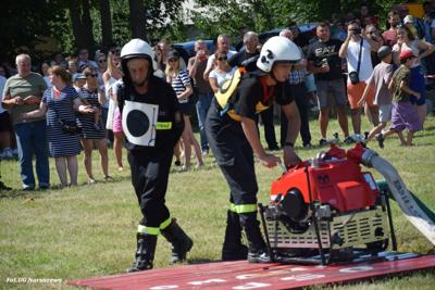 Gminne zawody sportowo-pożarnicze w Żukowie
