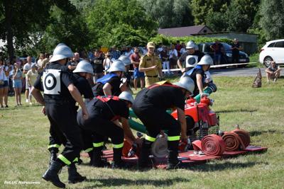 Gminne zawody sportowo-pożarnicze w Żukowie