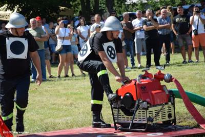 Gminne zawody sportowo-pożarnicze w Żukowie