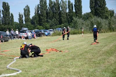 Gminne zawody sportowo-pożarnicze w Żukowie