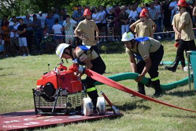 Gminne zawody sportowo-pożarnicze w Żukowie