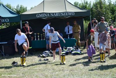 Gminne zawody sportowo-pożarnicze w Żukowie