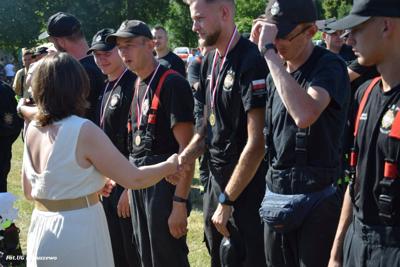 Gminne zawody sportowo-pożarnicze w Żukowie