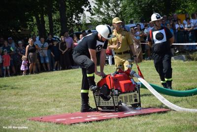 Gminne zawody sportowo-pożarnicze w Żukowie