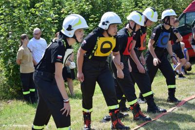 Gminne zawody sportowo-pożarnicze w Żukowie