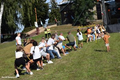 Obchody 100-lecia istnienia jednostki OSP Naruszewo - część oficjalna uroczystości oraz piknik rodzinny