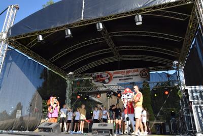 Obchody 100-lecia istnienia jednostki OSP Naruszewo - część oficjalna uroczystości oraz piknik rodzinny