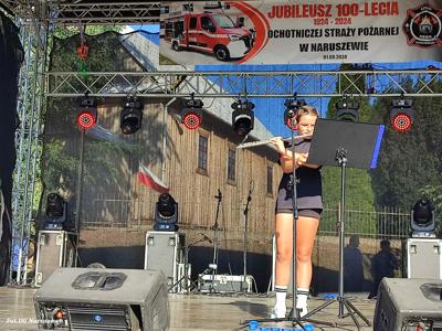 Obchody 100-lecia istnienia jednostki OSP Naruszewo - część oficjalna uroczystości oraz piknik rodzinny
