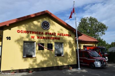 Obchody 100-lecia istnienia jednostki OSP Naruszewo - część oficjalna uroczystości oraz piknik rodzinny