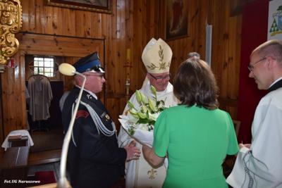 Obchody 100-lecia istnienia jednostki OSP Naruszewo - część oficjalna uroczystości oraz piknik rodzinny