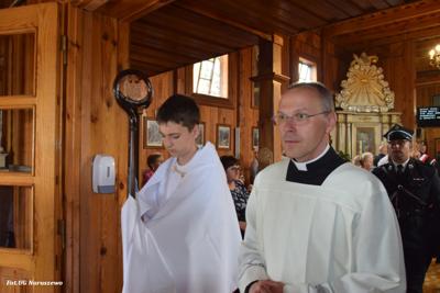 Obchody 100-lecia istnienia jednostki OSP Naruszewo - część oficjalna uroczystości oraz piknik rodzinny