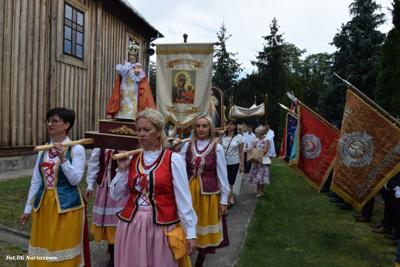 Obchody 100-lecia istnienia jednostki OSP Naruszewo - część oficjalna uroczystości oraz piknik rodzinny