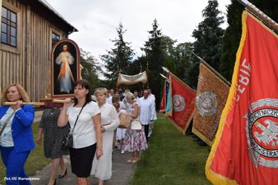 Obchody 100-lecia istnienia jednostki OSP Naruszewo - część oficjalna uroczystości oraz piknik rodzinny