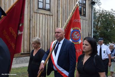 Obchody 100-lecia istnienia jednostki OSP Naruszewo - część oficjalna uroczystości oraz piknik rodzinny