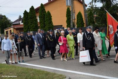 Obchody 100-lecia istnienia jednostki OSP Naruszewo - część oficjalna uroczystości oraz piknik rodzinny