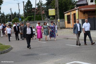Obchody 100-lecia istnienia jednostki OSP Naruszewo - część oficjalna uroczystości oraz piknik rodzinny