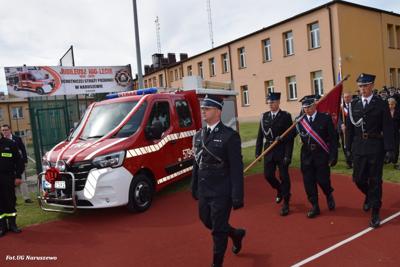 Obchody 100-lecia istnienia jednostki OSP Naruszewo - część oficjalna uroczystości oraz piknik rodzinny