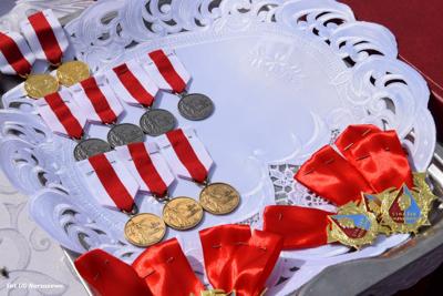 Obchody 100-lecia istnienia jednostki OSP Naruszewo - część oficjalna uroczystości oraz piknik rodzinny