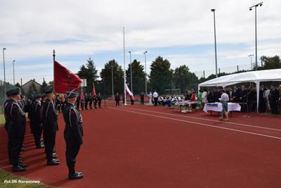 Obchody 100-lecia istnienia jednostki OSP Naruszewo - część oficjalna uroczystości oraz piknik rodzinny