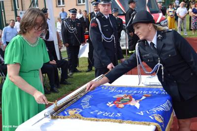 Obchody 100-lecia istnienia jednostki OSP Naruszewo - część oficjalna uroczystości oraz piknik rodzinny