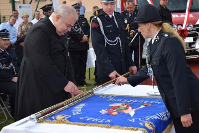 Obchody 100-lecia istnienia jednostki OSP Naruszewo - część oficjalna uroczystości oraz piknik rodzinny
