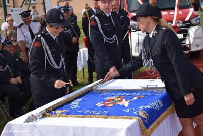 Obchody 100-lecia istnienia jednostki OSP Naruszewo - część oficjalna uroczystości oraz piknik rodzinny