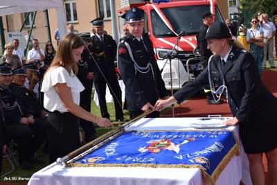 Obchody 100-lecia istnienia jednostki OSP Naruszewo - część oficjalna uroczystości oraz piknik rodzinny