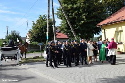 Obchody 100-lecia istnienia jednostki OSP Naruszewo - część oficjalna uroczystości oraz piknik rodzinny