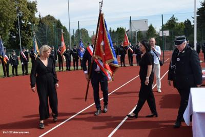 Obchody 100-lecia istnienia jednostki OSP Naruszewo - część oficjalna uroczystości oraz piknik rodzinny