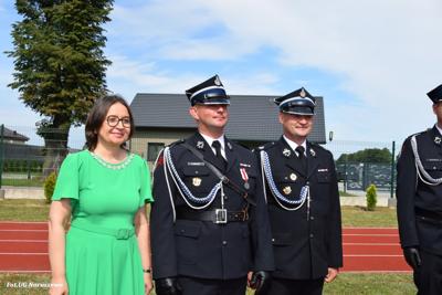 Obchody 100-lecia istnienia jednostki OSP Naruszewo - część oficjalna uroczystości oraz piknik rodzinny