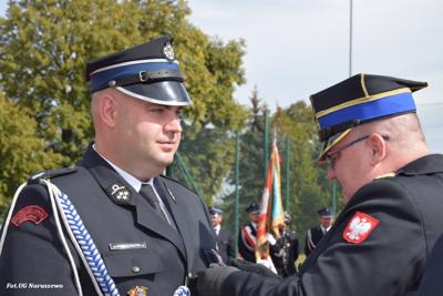 Obchody 100-lecia istnienia jednostki OSP Naruszewo - część oficjalna uroczystości oraz piknik rodzinny
