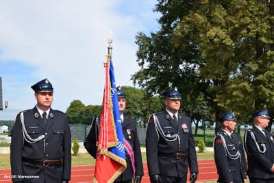 Obchody 100-lecia istnienia jednostki OSP Naruszewo - część oficjalna uroczystości oraz piknik rodzinny