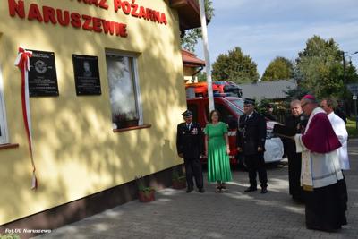 Obchody 100-lecia istnienia jednostki OSP Naruszewo - część oficjalna uroczystości oraz piknik rodzinny
