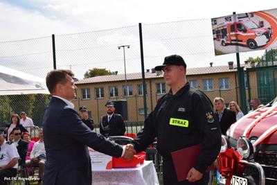 Obchody 100-lecia istnienia jednostki OSP Naruszewo - część oficjalna uroczystości oraz piknik rodzinny